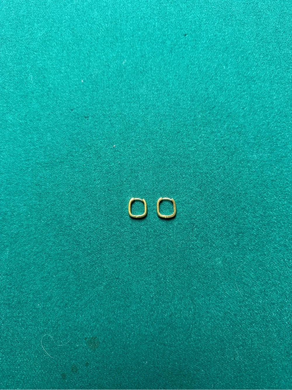 Argento Vivo Sterling Silver Square Hoop Earrings - Picture 3 of 4